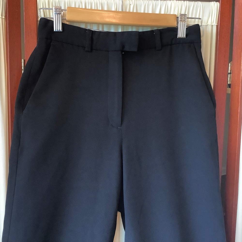 Topshop Women’s Black Wide Leg Trousers Size 4 - Picture 3 of 8